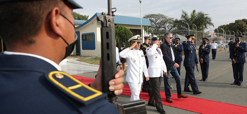 El presidente del Ecuador, Sr. Guillermo Lasso Mendoza, se dirige hacía Lima - Perú para participar en la entrega de la presidencia Pro Tempore de la Comunidad Andina
