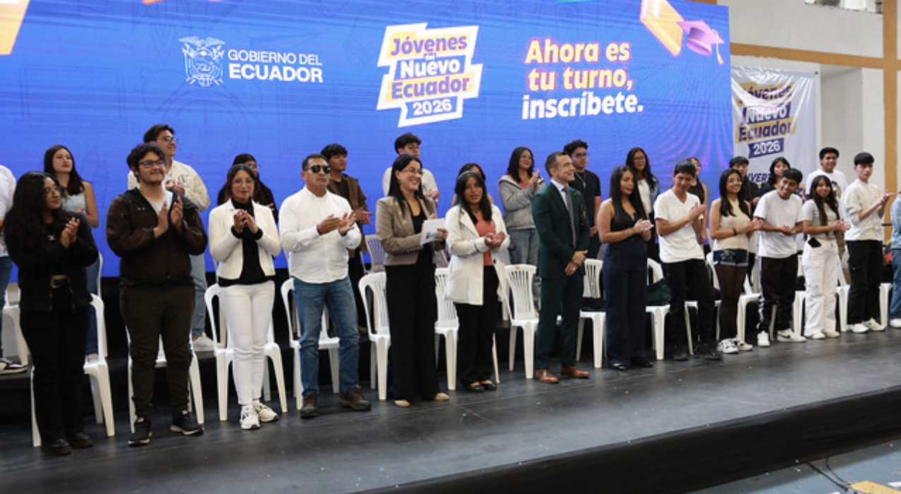 EL PRESIDENTE DANIEL NOBOA ABRE LAS PUERTAS AL FUTURO CON LAS BECAS JÓVENES DEL NUEVO ECUADOR 2026