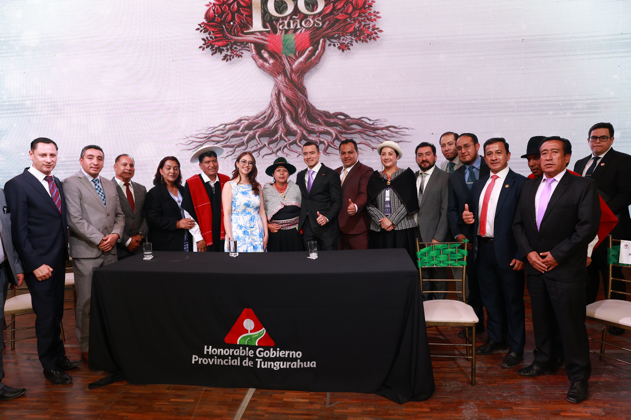 DANIEL NOBOA CELEBRA LOS 166 AÑOS DE PROVINCIALIZACIÓN DE TUNGURAHUA CON PROMESAS CUMPLIDAS EN INFRAESTRUCTURA, EDUCACIÓN Y DESARROLLO