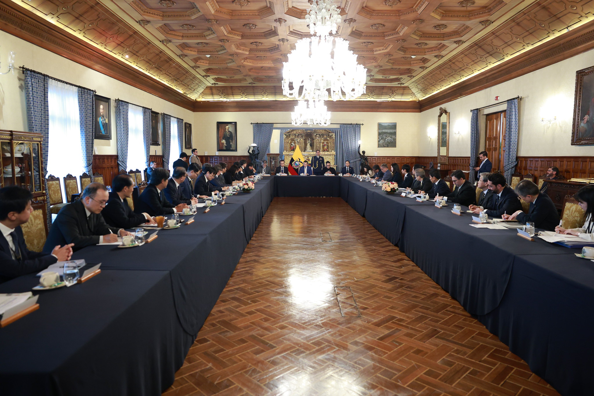 EL PRESIDENTE DANIEL NOBOA CONSOLIDA A ECUADOR COMO DESTINO ESTRATÉGICO DE INVERSIÓN ANTE EL GIGANTE CORPORATIVO KEIDANREN DE JAPÓN