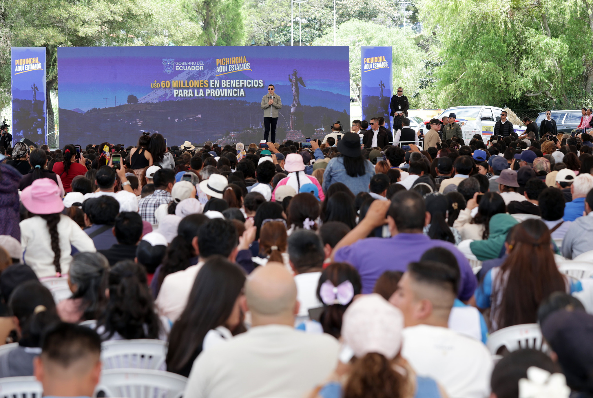 EL GOBIERNO DE DANIEL NOBOA FORTALECE LOS MOTORES ECONÓMICOS DE PICHINCHA