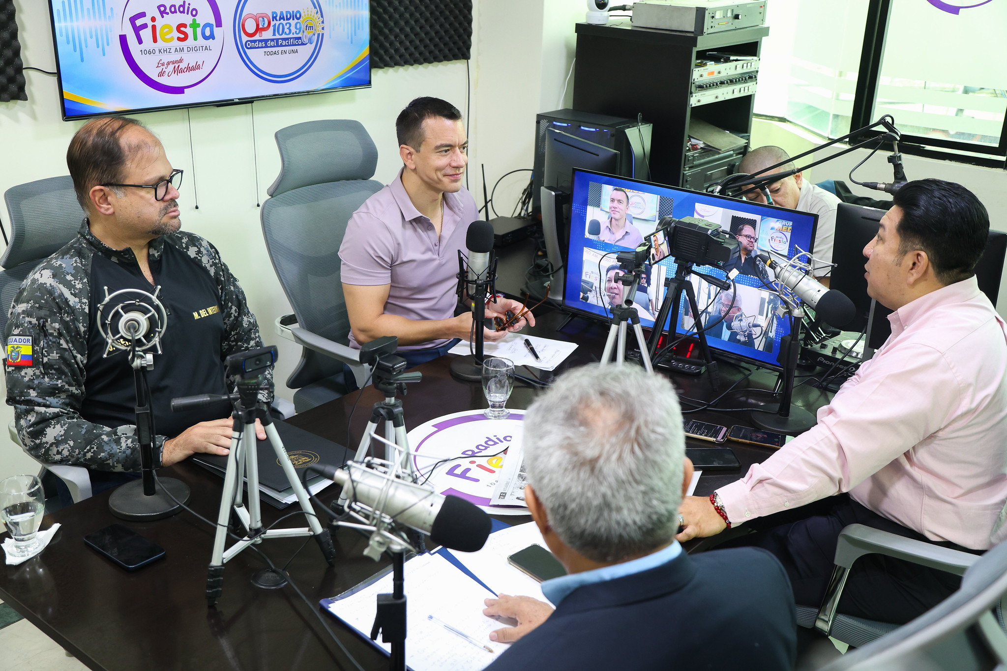 EL PRESIDENTE DANIEL NOBOA DESTACÓ LOS RESULTADOS EN SEGURIDAD, INVERSIÓN, VIALIDAD, SALUD Y COOPERACIÓN INTERNACIONAL