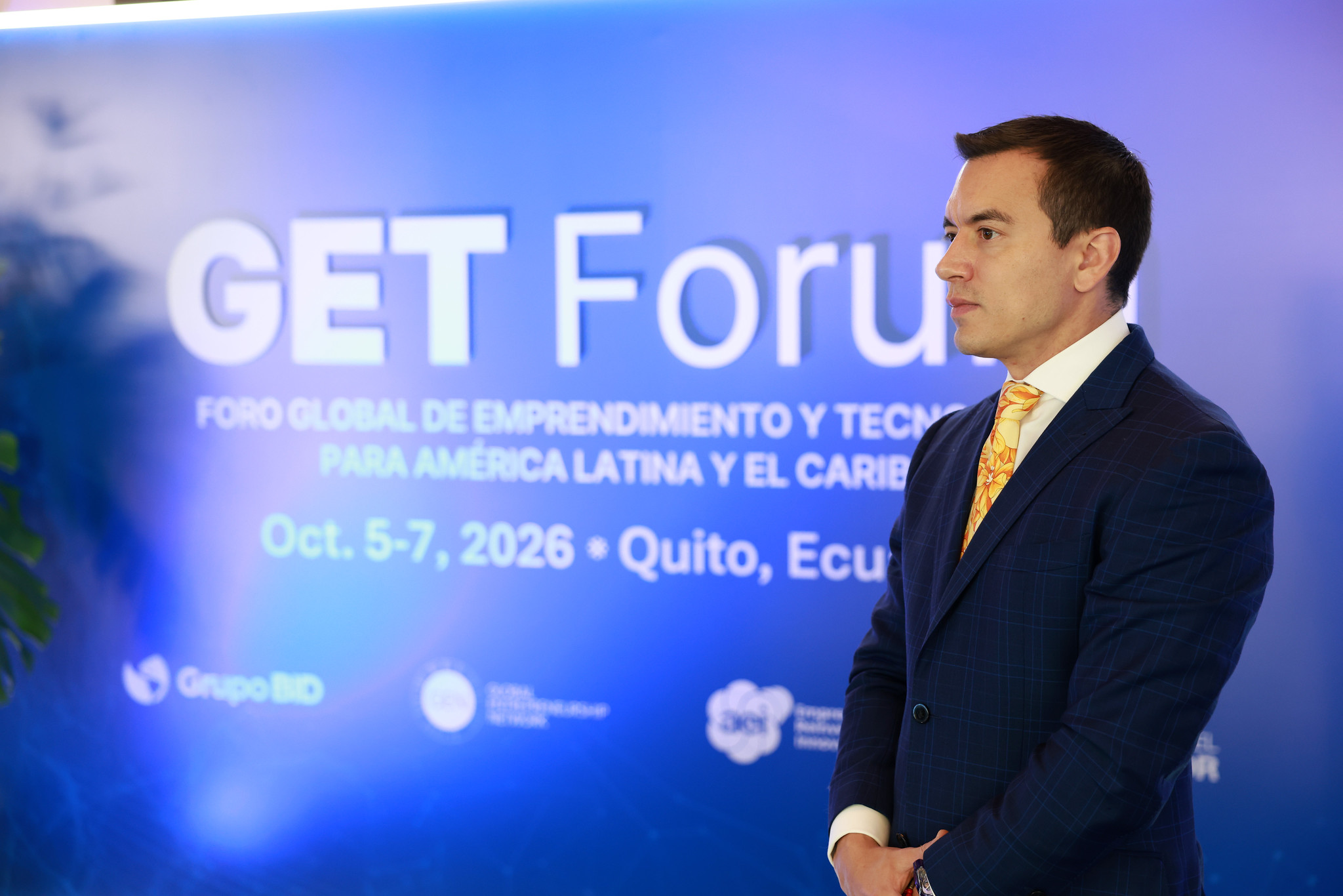 PRESIDENTE DANIEL NOBOA PARTICIPA EN EL GET FORUM 2026: EL FUTURO NO SE ESPERA, SE CONQUISTA CON DECISIÓN Y LIDERAZGO